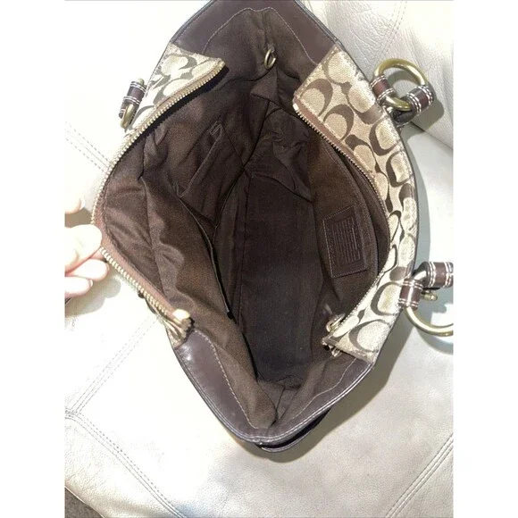 Coach Signature Patchwork Limited Edition Purse Bag F0873-F12843 Leopard VTG Y2K - Picture 11 of 16